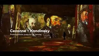 CARRI&Egrave;RES DES LUMI&Egrave;RES- Cezanne - Kandinsky / art exhibit / quarry / Provence