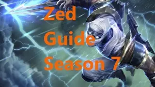 Zed Guide For Season 7