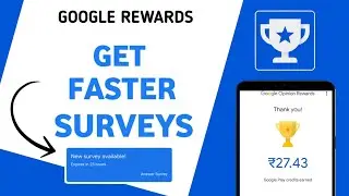 How to get quick surveys on google opinion rewards | Google rewards app