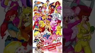 80s Cartoon characters can you name them? #80s #cartoons #shorts