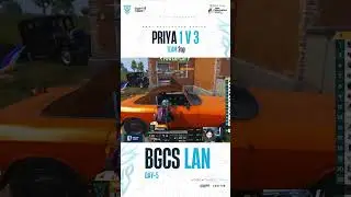 Priya 1v3 Team 2op in BGCS DAY5❤️&zwj;🔥 #trending #lanlive #esports #gaming #helixesp #gamergirl #gamer