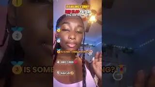 RANKING FUNNY RED FLAG FILTER🤣🚩