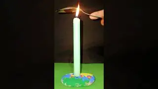 Candle and spoon experiment #candle #shorts #experiment  #science