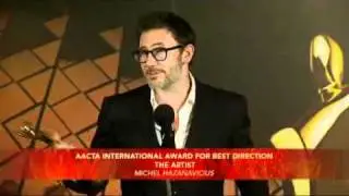 Inaugural AACTA International Award Highlights Part 2 | Thomas Langmann, Jean Dujardin |