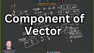 Component of Vector | Vector Addition Using Components