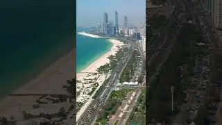 Abu Dhabi 🏙️ #abudhabi #corniche #road #music