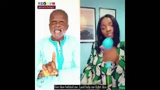 Ol'man fighting temptations from Simi. #logbalogba
