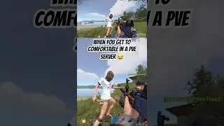 This PvE Server made me too Comfortable! 😂 (Rust) #shorts #gaming #elitedozergaming