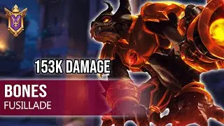 153K Damage BONES Drogoz Paladins Competitive (Grandmaster) FUSILLADE