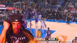 SHAI COOKS THE LAKERS?! ANGRY LAKERS FAN REACTS TO THUNDER VS LAKERS | NBA HIGHLIGHTS