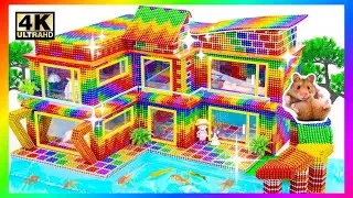 DIY Video - 299 Days Building Miniature Bedroom, Bathroom, Kitchen and Mega Pool For Hello Kitty