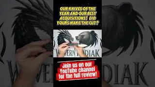 Knife of the year, honorable mention, and best grabs from 2025.  Our year in under a minute! #edc