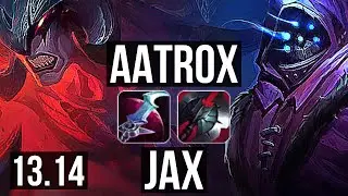 AATROX vs JAX (TOP) | 11/0/7, Rank 2 Aatrox, Rank 8, Legendary | NA Challenger | 13.14