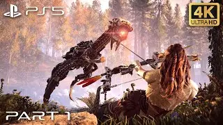 HORIZON ZERO DAWN Full Game Part 1 - Intro (No Commentary)