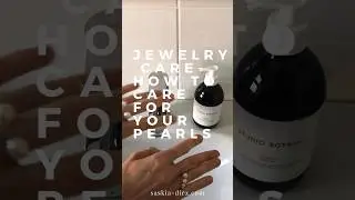 JEWELRY CARE - how to care for your pearls #jewelry #jewelrycare #pearljewelry