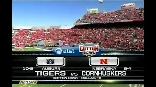 2007 Cotton Bowl #10 Auburn vs #22 Nebraska No Huddle
