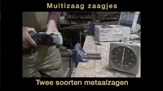 Nieuw gereedschap nr  8  Multizaag voor metaal