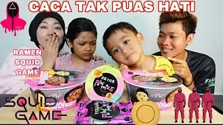 RAMEN SQUID GAME VIRAL ,CACA TAK PUAS HATI DENGAN RAYYAN DAN PAKSU😱‼️