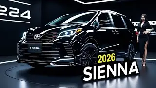 2026 Toyota Sienna BLACK Luxury 😍🔥 | Full 3D Look, Price & Features | USA Style