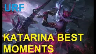 KATARINA MONTAGE  PRO PLAYERS   PENTAKILLS OUTPLAYS  URF