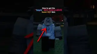 How to get the SoyG Guest 1337 Dev Skin in FORSAKEN! #roblox #forsaken #forsakenroblox