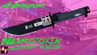 Cyberpunk Neurotoxin Combat Knife 3D Print & Assemble | CYBERPUNK 2077 COMBAT KNIFE 3D PRINT