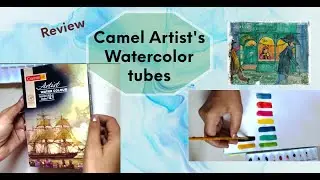 Camel Artist Water Colours Set 5ml x 12 Shades| Review Video &hearts;