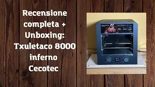 Recensione completa + unboxing Txuletaco 8000 inferno Cecotec - barbecue elettrico