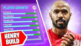 FIFA 21 THIERRY HENRY PRO CLUBS LOOK ALIKE | BUILD, TRAITS AND SKILL POINTS | INSANE STRIKER BUILD