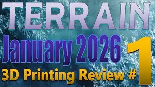 JANUARY 2026 TERRAIN STL Miniatures Review #1: Patreon & Tribes