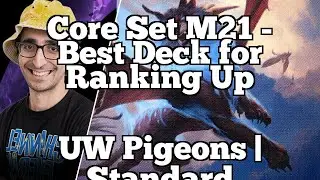 Core Set M21 - Best Deck For Ranking Up | Uw Pigeons | Standard [Arena]