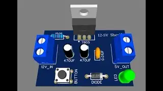 003 - EasyEda Course 2025 - 7805 Circuit Part 2