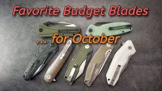 Обзор ножей Budget Favs за октябрь 2021 года!