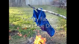 The Burning Mom - Burning Short Blue Dress