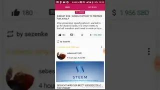 App crashes when I wanted to resteem a post.