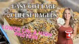 Trying Bethenny Frankel's Cottage Cheese Bagels