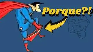 Explicado!!Porque o Superman veste cueca por cima?#superman #superher&oacute;is #dccomics