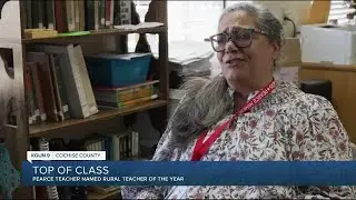 Patty Messner of Pearce Elementary School named 2025 Rural School Teacher of the Year