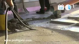 ProfilGate® Installation (new building) | Einbau (Neubau Halle)