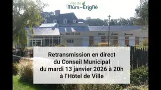 Conseil municipal du 13.01.26