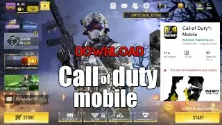 How to download Call Of Duty Mobile on Android/play store