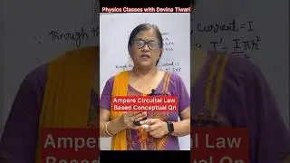 Ampere Circuital Law : Inside vs Outside Wire: Magnetic Field Explained! #short