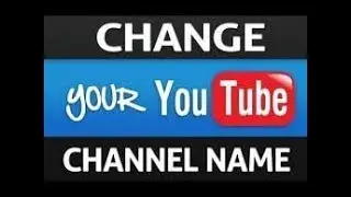 How To Change Your Youtube Name Anytime You Want To!!!!