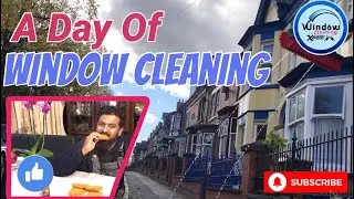 A Day Of Window Cleaning | I am a Leicester Window Cleaner😀 by Xpert