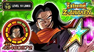 100% EZA STR HELL FIGHTER 17 LEVEL 10 LINKS SHOWCASE!! Dragon Ball Z Dokkan Battle