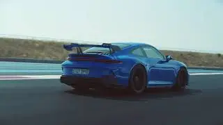 Porsche 911 GT3 type 992 (2021) : premières images sur le circuit du Paul Ricard