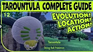 How to Get Tarountula! Best Abilties and Stats | Pokemon Scarlet & Violet
