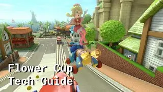 The MOST Important Tech For Each Track In The Flower Cup - MK8DX