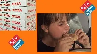 5 pizza's besteld voor 2 personen bij Domino's en live bellen met fans