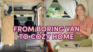 Converting A Van Into A Home On Wheels! | Finishing Touches